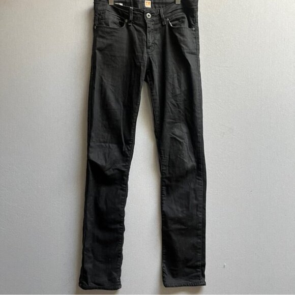 Boss Orange Lessunta Hugo Boss straight fit black denim jeans Sz 28 - Picture 1 of 13